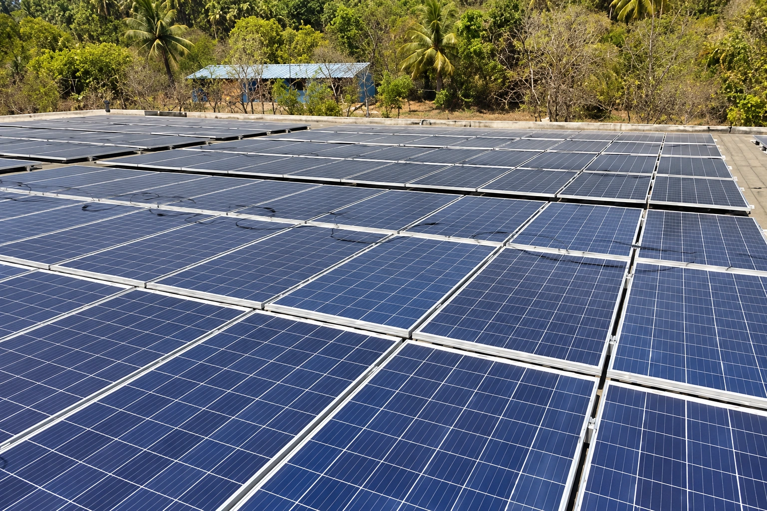 Solar installation featured in the IOCL project portfolio
